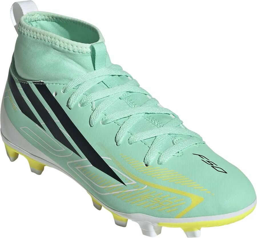 Adidas F50 Hyperfast Club Mid Fg mg Junioren Voetbalschoenen Groen 1 2 Kinderen