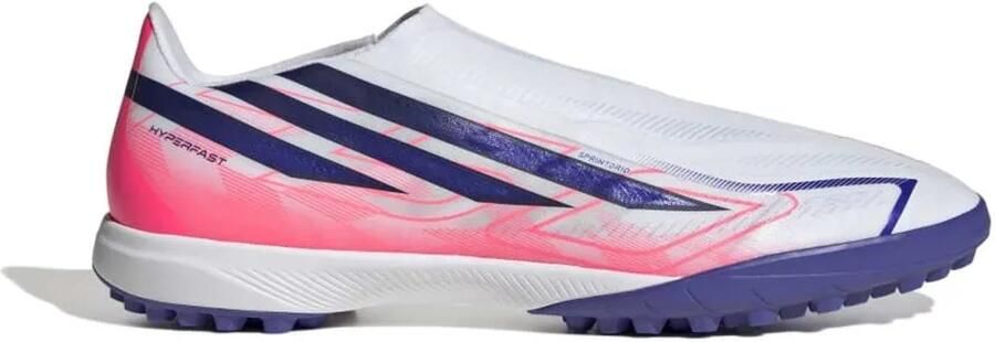 Adidas F50 Hyperfast League Laceless Tf Voetbalschoenen Wit