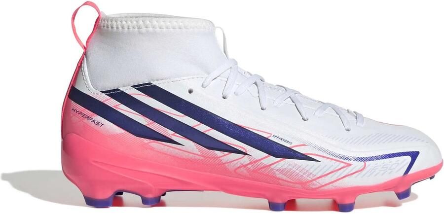 Adidas F50 Hyperfast League Mid Fg Junioren Voetbalschoenen Wit 2 3 Kinderen