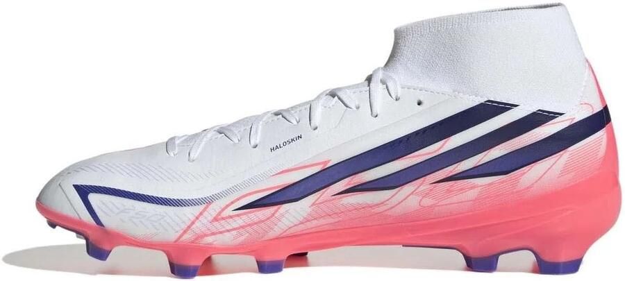 Adidas Perfor ce F50 Hyperfast League senior imitatieleren voetbalschoenen roze paars - Foto 5