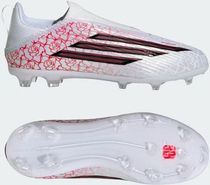 Adidas F50 LEAGUE LAMINE YAMAL Laceless Firm Ground Voetbalschoenen Kids - Foto 2