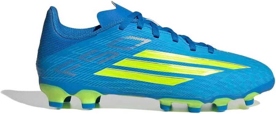 Adidas F50 League Mg Junioren Voetbalschoenen Blauw 2 3 Kinderen