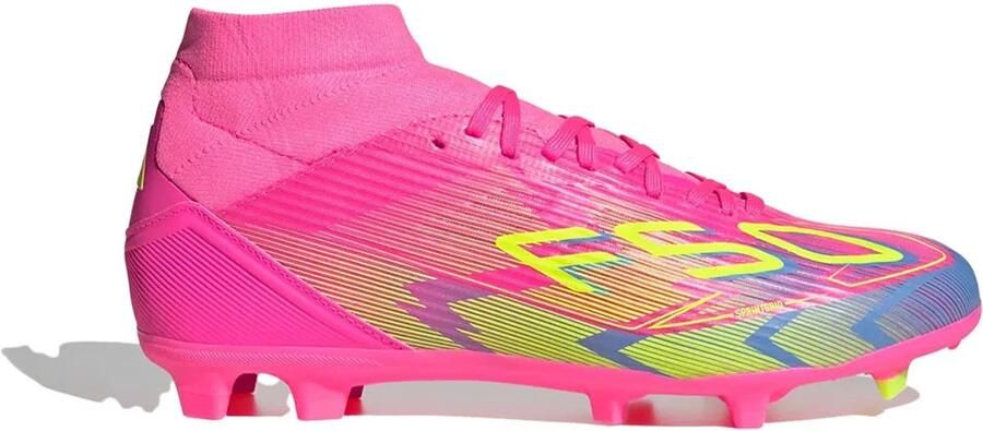 Adidas F50 League Mid Fg mg Voetbalschoenen Voor Dames Roze