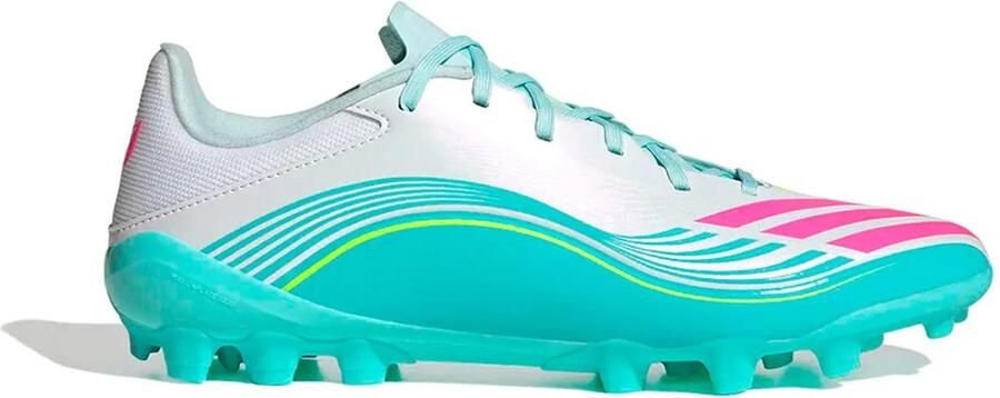 Adidas F50 Messi League 2g 3g Ag Voetbalschoenen Blauw Zilver 2 3 Man