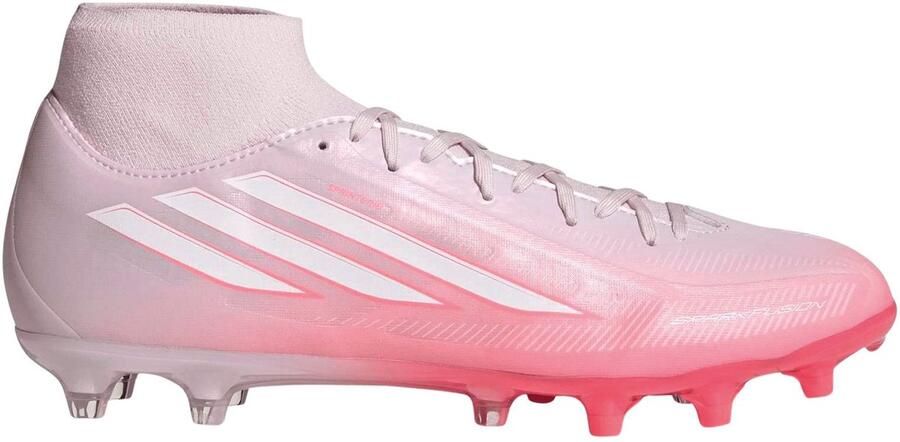 Adidas Performance F50 Sprakfusion League FG AG senior imitatieleren voetbalschoenen roze wit - Foto 8