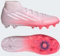 Adidas Performance F50 Sprakfusion League FG AG senior imitatieleren voetbalschoenen roze wit - Wit