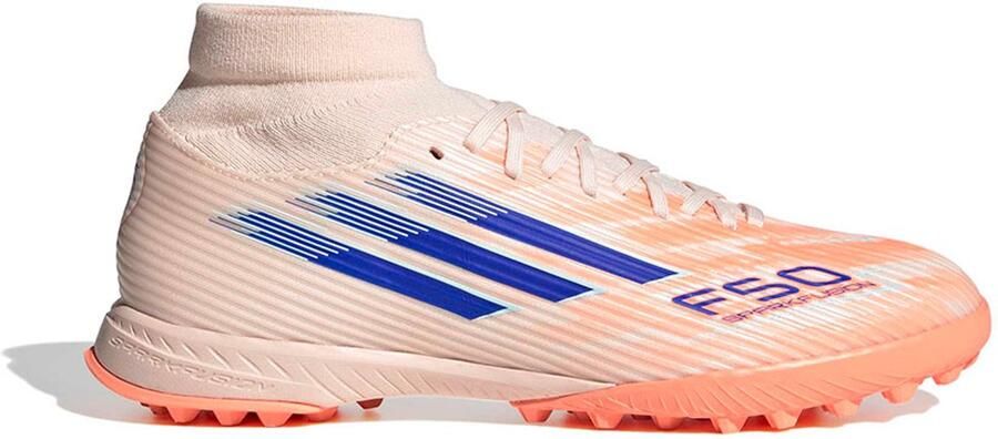 Adidas F50 Sparkfusion League Tf Voetbalschoenen Voor Dames Beige