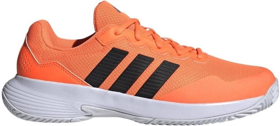 ADIDAS PERFORMANCE Sportschoen 'GameCourt 2' donkeroranje zwart