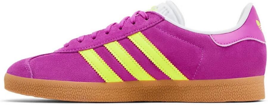 Adidas Originals Gazelle Purple Burst Solar Yellow Off White- Purple Burst Solar Yellow Off White - Foto 1