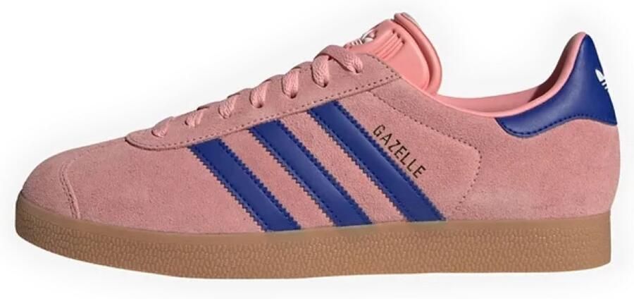 Adidas Gazelle Heren Schoenen Roze Maat: 42 2 3 Leer Foot Locker