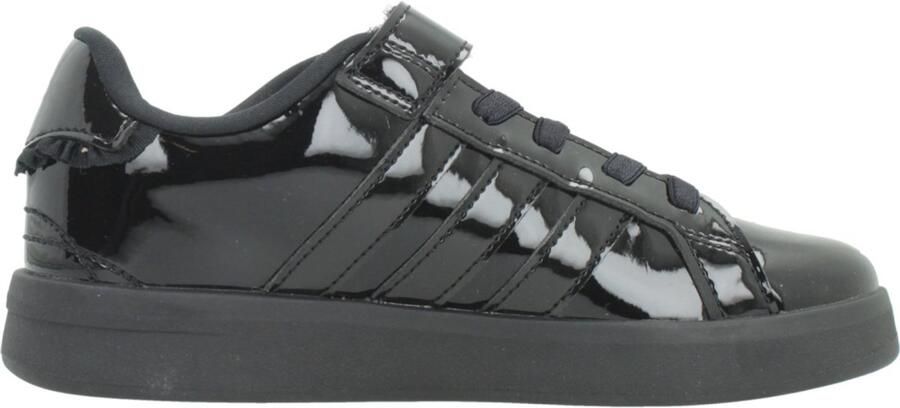 Adidas Grand Court 3.0 Girls Gymnastikskor För Barn Zwart Meisje