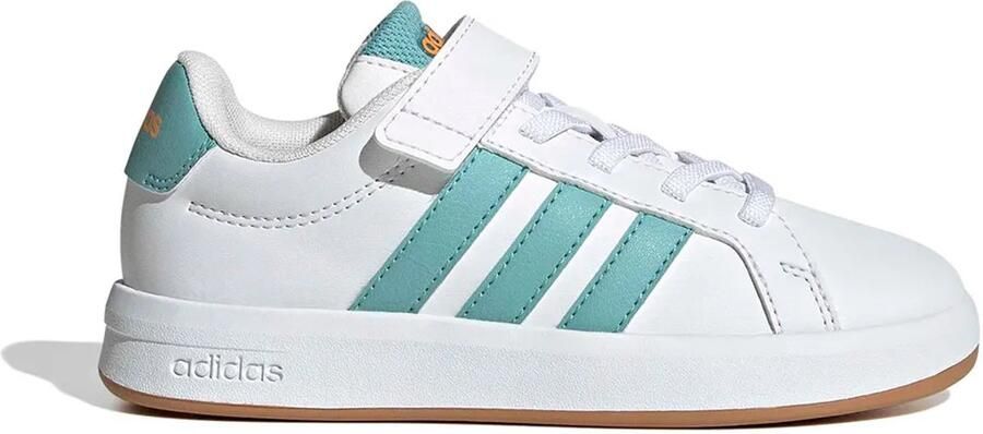 Adidas Sportswear Grand Court 3.0 imitatieleren sneakers wit aqua - Foto 4