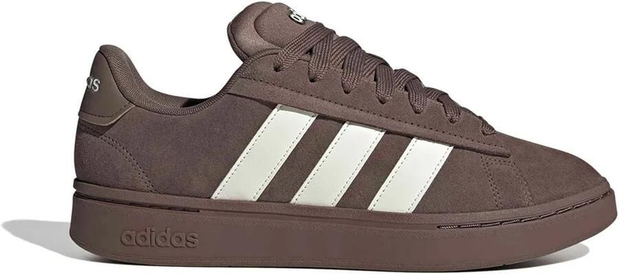 ADIDAS SPORTSWEAR Sneakers laag 'GRAND COURT ALPHA 00s' bruin gemêleerd wit