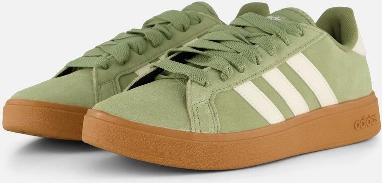 Adidas Grand Court Base 00 Sneakers groen Leer
