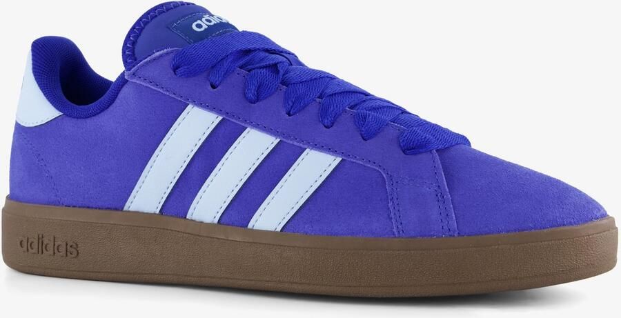Adidas Grand Court Base 00S suède heren sneakers blauw 1 3 Echt leer