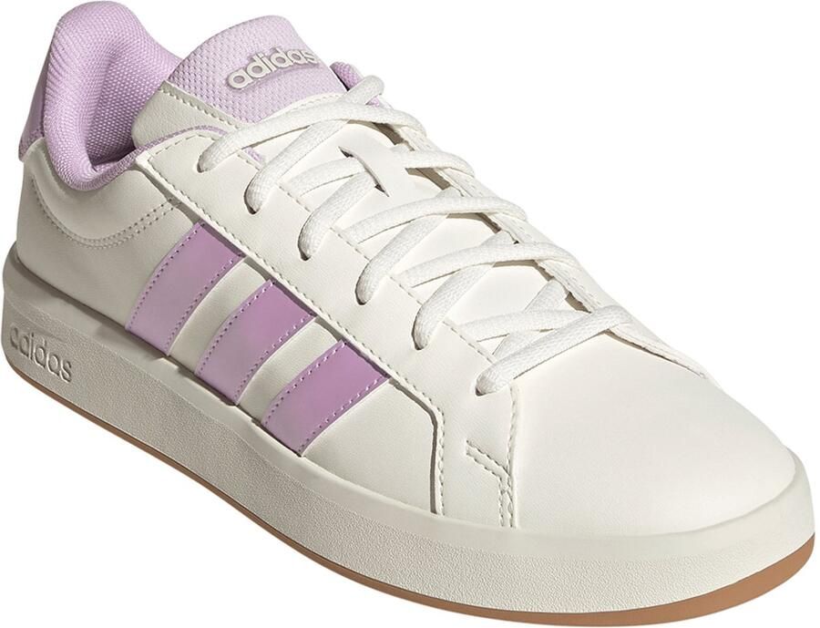 Adidas GRAND COURT BASE 3.0 damessneaker vrijetijdsschoen HQ0087 wit paars