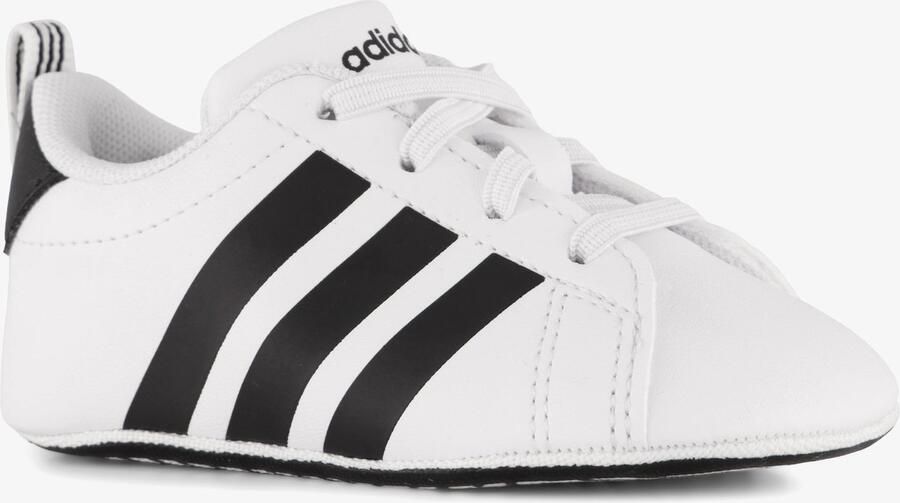 Adidas Grand Court Crib baby sneakers wit zwart Uitneembare zool