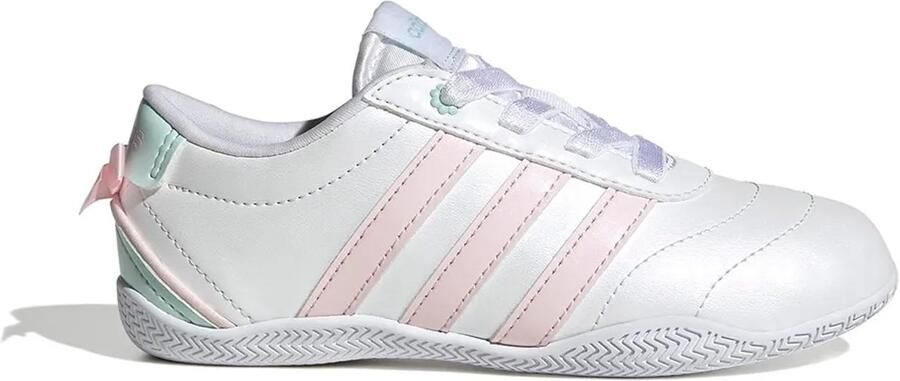 Adidas Grand Court Lo Girls Gymnastikskor För Barn Wit 1 2 Meisje