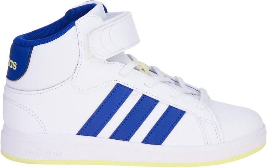 Adidas Grand Court Mid Schoenen Wit 1 2 Jongens Meisjes