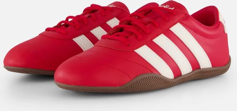 Adidas Grand Court Sneakers rood Synthetisch Dames