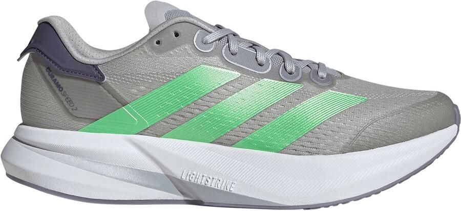ADIDAS PERFORMANCE Loopschoen 'Duramo Speed 2' grijs antraciet lichtgroen
