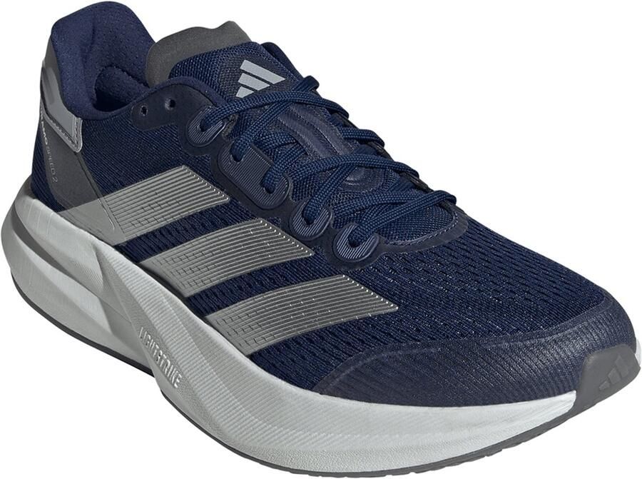 Adidas Performance Duramo Speed 2 hardloopschoenen donkerblauw zilver metallic