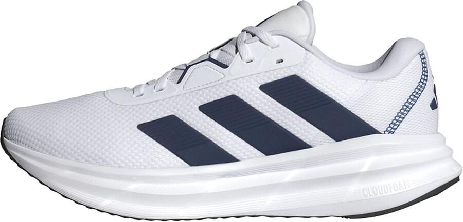 Adidas Heren Galaxy 7M Hardloopschoenen Sneakers JQ2620 wit blauw