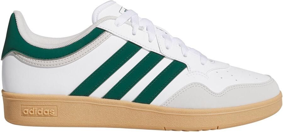 Adidas Heren Hoops 4.0 Sneaker JQ2736 Cloud White Collegiate Green Gum