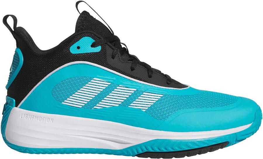 Adidas Heren Ownthegame 3.0 Basketbalschoen JR6669 Lucid Cyan - Foto 2