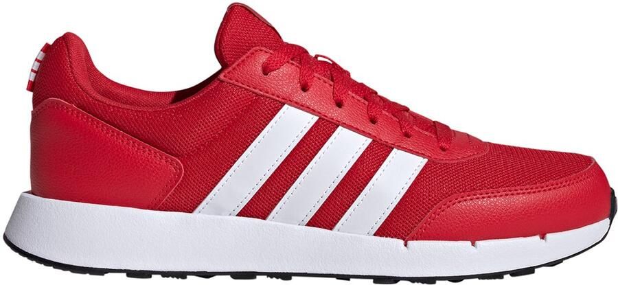 Adidas Heren Run 50s Sneaker Hardloopschoen JQ4516 Better Scarlet Cloud White