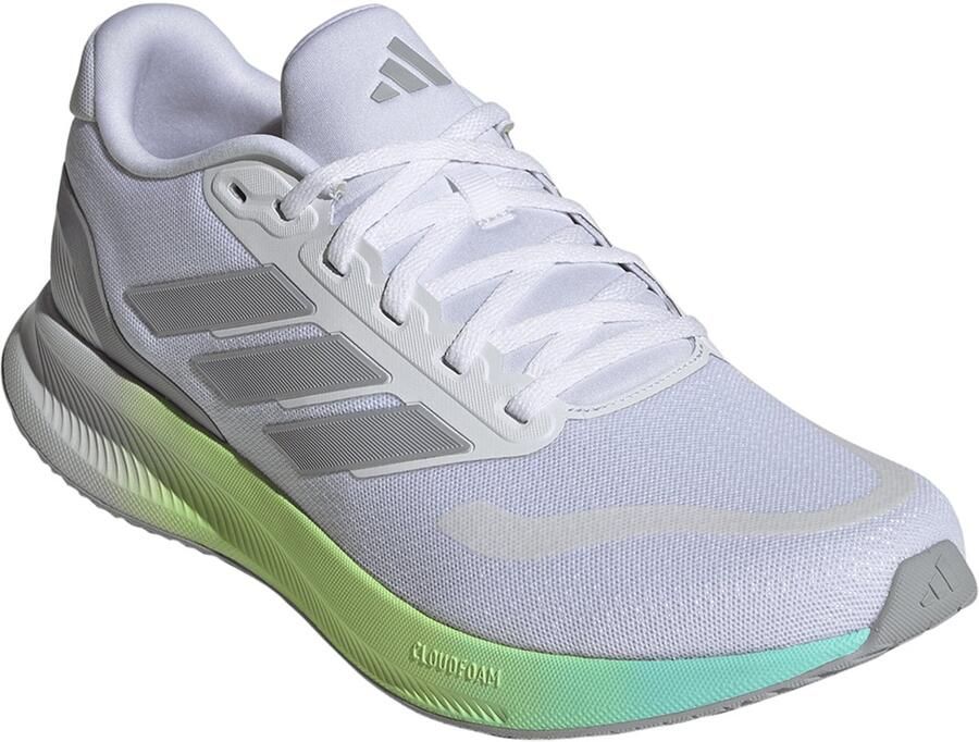 Adidas Heren Runfalcon 5 Hardloopschoen Sneaker Cloudfoam KI9540 White - Foto 1