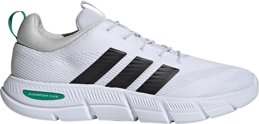 Adidas Heren Sneaker JS4854 Cloudfoam Flex-Elastic L Cloud White Core Black