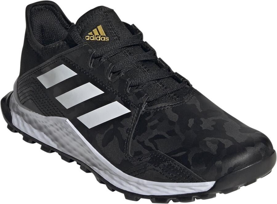 Adidas Hockey Youngstar hockeyschoenen Black white gold met. Hockey Hockeyschoenen Veld - Foto 6