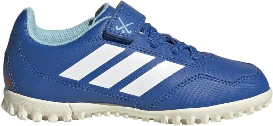 Adidas hockey youngstar rise velcro in de kleur blauw