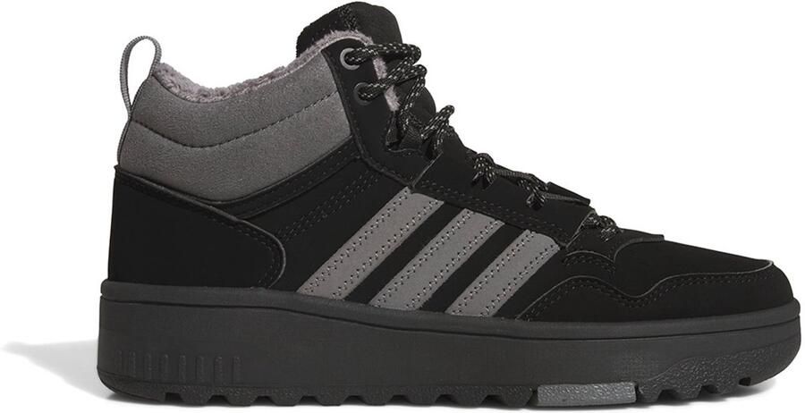 Adidas Kid's Hoops 4.0 Mid Winterschoenen 1 3 zwart grijs