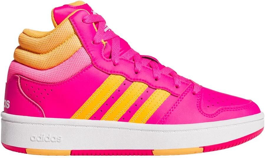 Adidas Hoops Mid Classic Kinderschoenen Roze 2 3 Kinderen