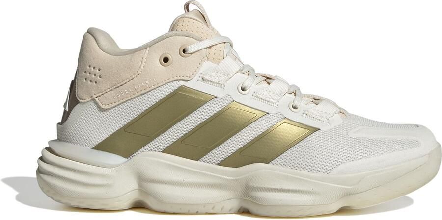 Adidas Court Stabil Indoor Sportschoenen Voor Dames Beige 1 3 Vrouw - Foto 2