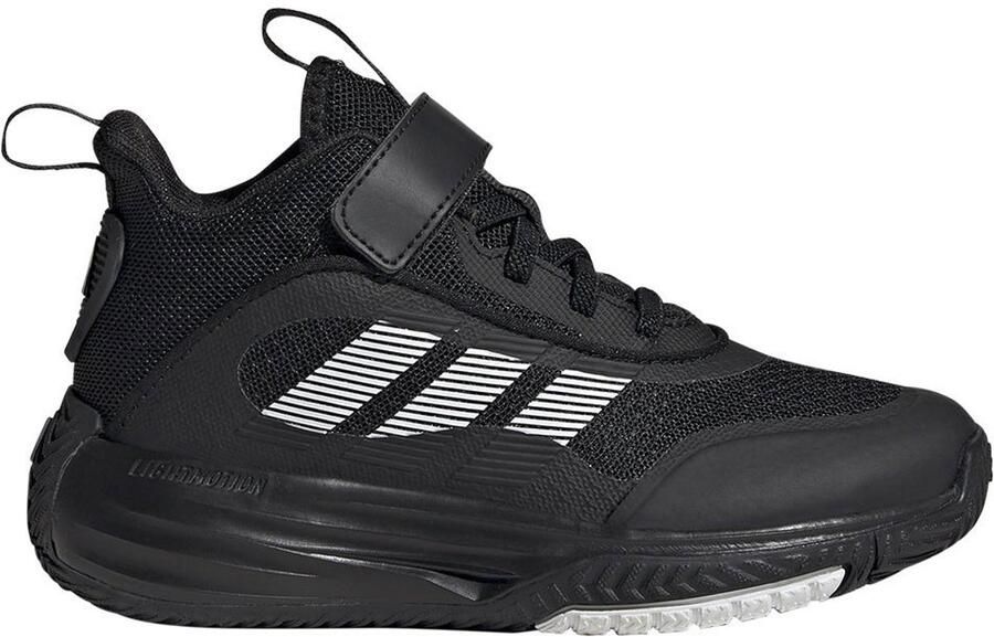 Adidas Own The Game 3.0 Junior Basketbalschoenen Zwart