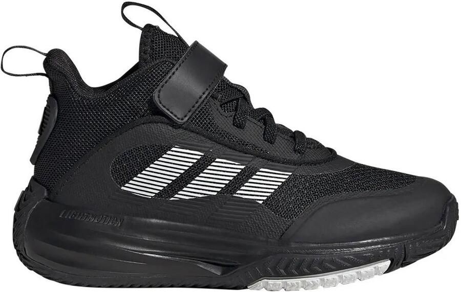 Adidas Own The Game 3.0 Junior Basketbalschoenen Zwart