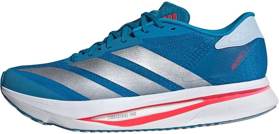 Adidas Adizero Sl 2 Sneakers Heren Blauw 2 3 Mesh Synthetisch