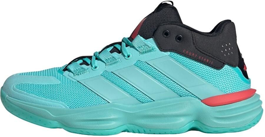 Adidas Performance Court Stabil Indoor Schoenen Heren Turquoise
