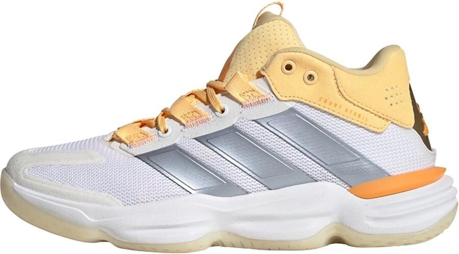 Adidas Performance Court Stabil Indoor Sneakers Dames Wit