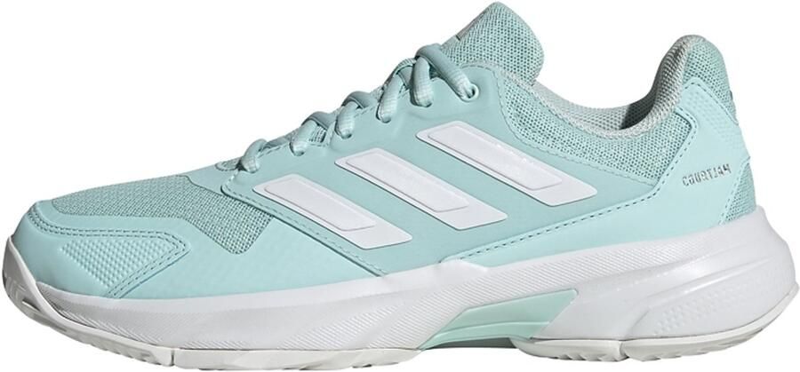 Adidas Performance Courtjam Control 3 Tennis Schoenen Dames Turquoise