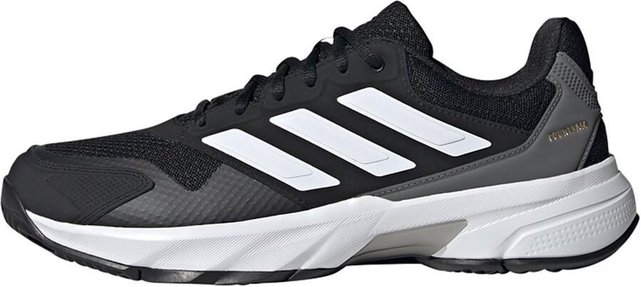 Adidas Performance Courtjam Control 3 Tennis Schoenen Heren Zwart