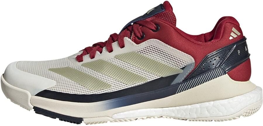 Adidas Performance Crazyquick BOOST Padelschoenen Dames Wit