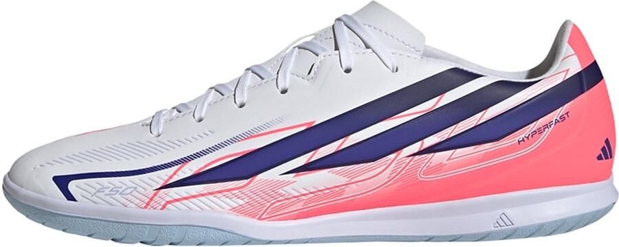 Adidas Perfor ce F50 Hyperfast Club senior imitatieleren voetbalschoenen roze paars - Foto 4