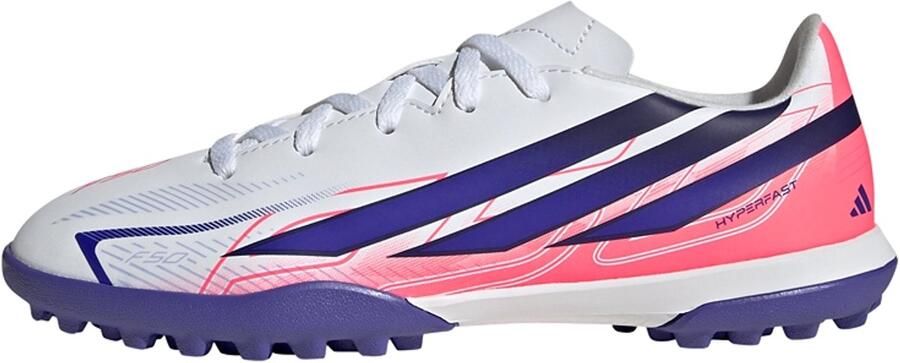 Adidas Perfor ce F50 Hyperfast Club Turf Voetbalschoenen Kids Kinderen Wit - Foto 4
