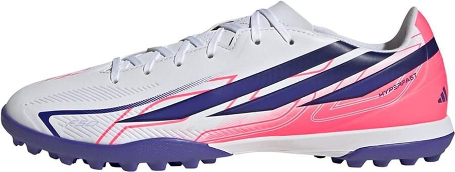 Adidas Perfor ce F50 Hyperfast Club senior imitatieleren voetbalschoenen roze paars - Foto 4
