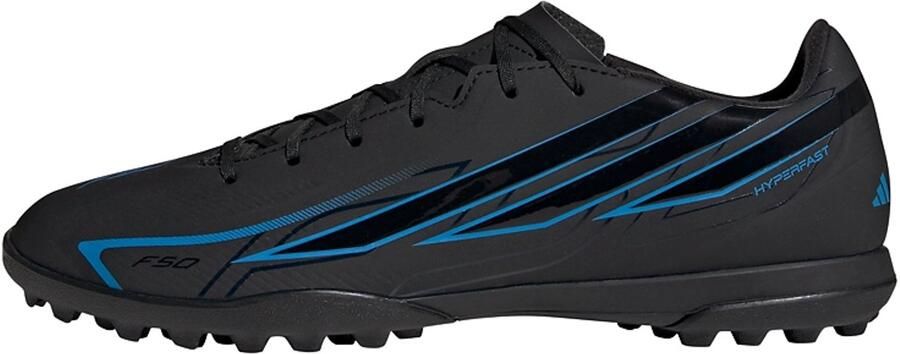 Adidas Perfor ce F50 Hyperfast Club senior imitatieleren voetbalschoenen zwart blauw - Foto 4