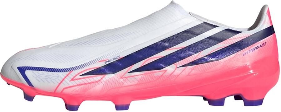 Adidas Perfor ce F50 Hyperfast League LL FG senior imitatieleren voetbalschoenen roze paars - Foto 4
